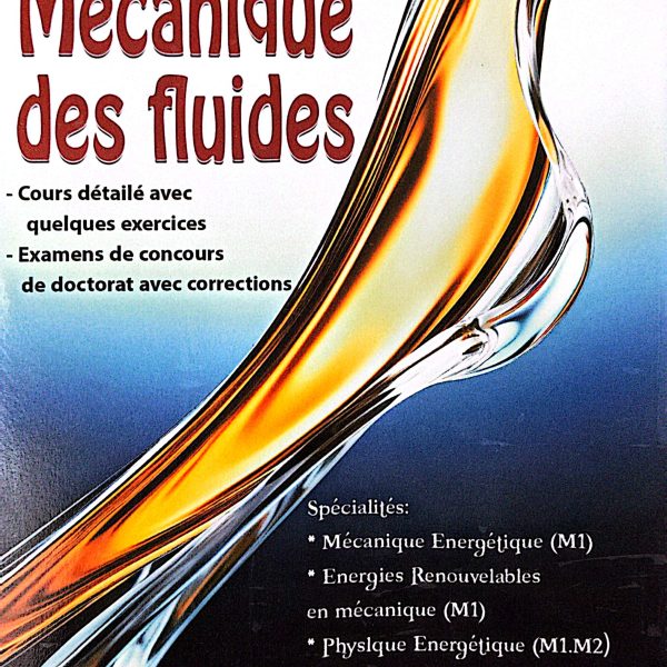 Dr.Amar Rouag Mécanique des Fluides MDF